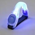 thumbnail image 2 of Arnés de tubo fluorescente para correr de noche, sujetador de silicona Led luminiscente azul, 4 Uds., 2 of 5