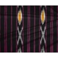 thumbnail image 4 of oneOone Polyester Lycra Fabric Stripe Ikat Print Sewing Fabric BTY 56 Inch Wide, 4 of 4