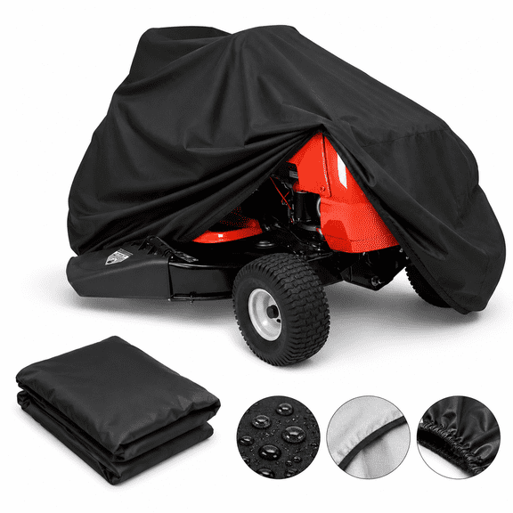Waterproof Cover for Riding Lawn Mower Tractor Covers Garden Heavy Duty Fit Deck up to 55"