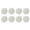 White*8PC, variant on 8 Pcs Non Slip Furniture Pads, 1.2" Self Adhesive Floor Protectors, Chair Foot Pads, Chair Leg Grippers, Anti Scratch Furniture Feet Pads, Rubber Bumper Pads for Kitchen Countertops