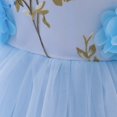 thumbnail image 6 of BULLPIANO Baby Girl Flower Dress Infant Wedding Bridesmaid Birthday Party Pageant Tutu Tulle Princess Dresses for 0-3 Years, 6 of 9