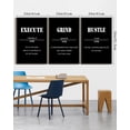 thumbnail image 3 of SHENIFY 24x36in3pcs Black Framed Black Inspirational Wall Art letter Decor Bedroom Prints Ready To Hang for Bedroom, 3 of 7