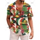 thumbnail image 2 of Camisas hawaianas para hombre, camisa de manga corta con solapa, ropa de estilo mexicano, camisa informal holgada con botones, ropa para hombre, blusas Harajuku, 2 of 5