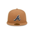 thumbnail image 2 of Men's New Era Brown Atlanta Braves Colour Pack 59FIFTY Fitted Hat, 2 of 7