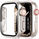 thumbnail image 1 of Apple Watch New S10 Button 42mm [Funda estilo Apple Watch Ultra], funda protectora para iWatch con aspecto ultra y película de vidrio templado, adecuada para hombres y mujeres (41 mm, Starlight), 1 of 5