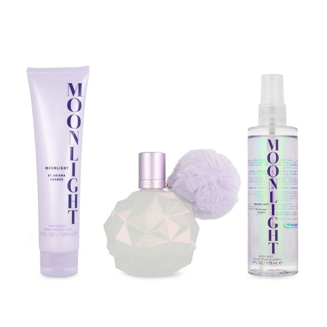 SET ARIANA GRANDE MOONLIGHT 3PZS 100ML EDP SPRAY/ BODY SOUFFLE 100ML / BODY MIST 118ML SPRAY