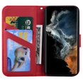 thumbnail image 2 of Ancove for Samsung Galaxy A12 Wallet Case,Cartoon Animals PU Leather Card Slots Shockproof Magnetic Closure Kickstand Flip Folio Case Cover for Samsung Galaxy A12,Red, 2 of 7