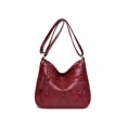 thumbnail image 4 of Bolsa de mano de cuero PU a la moda para mujer, de mensajero informal con cremallera de viaje para mujer Ndcxsfigh Para Estrenar, 4 of 7