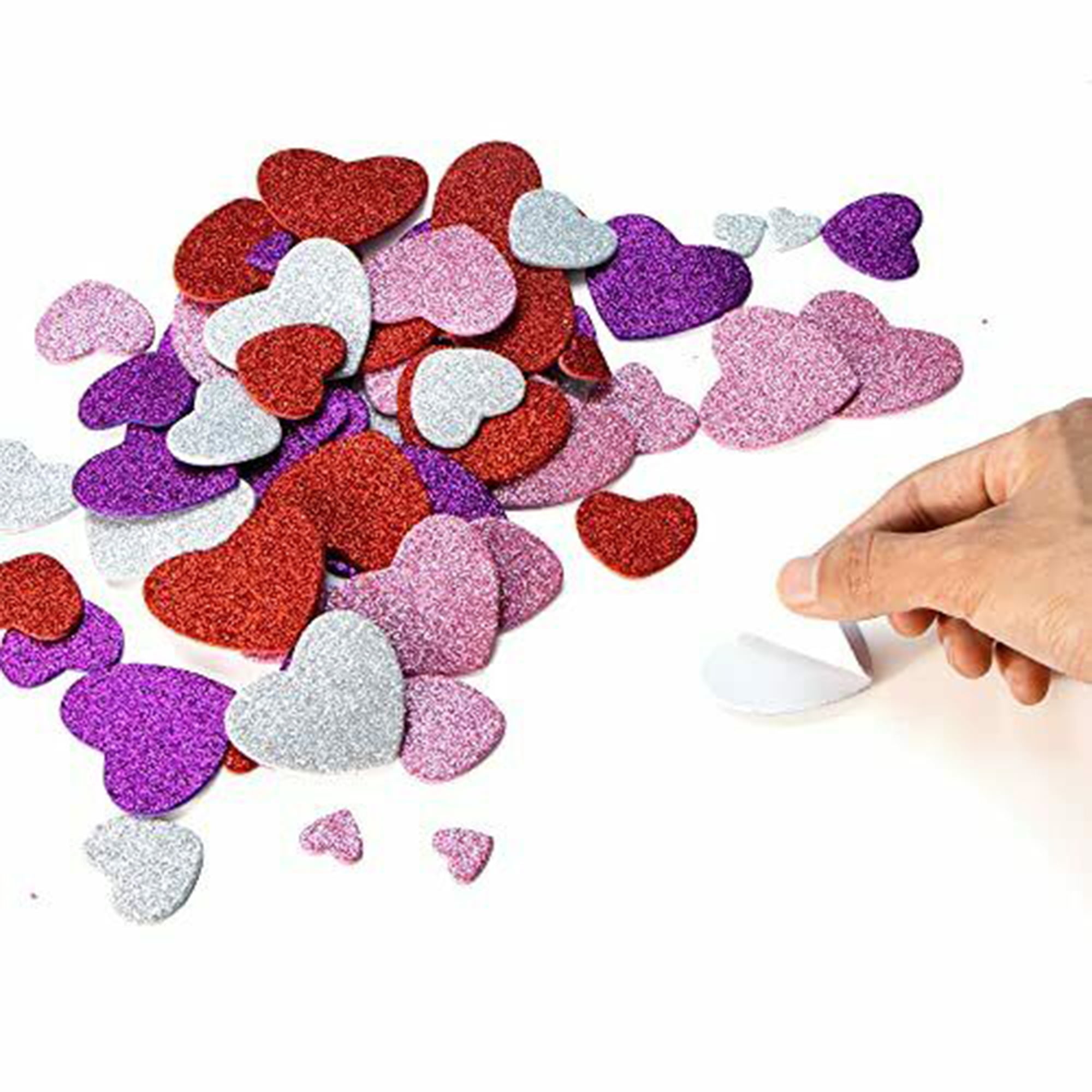  Hidreamz 947Pcs Valentine's Day Foam Heart Craft Kit