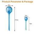 thumbnail image 5 of Globos para plantas con autorriego, diseño transparente que mantiene la humedad, 8 piezas, ideales para jardines interiores y exteriores, plantas de patio, cestas colgantes, material de PVC no, 5 of 5