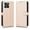 Gold, variant on Polka Dot Wallet Case Motorola Moto G57 Power Card Slots, Wrist Strap & Stand Gold