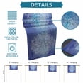thumbnail image 6 of Boho Flowers Table Runner - 60 Inch Long Blue Floral Bohemian Vintage Country Cotton and Linen Blended Dress Scarves Farmhouse Table Runner for Kitchen Dining, Coffee Table, 13" x 60", 6 of 8