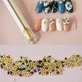 thumbnail image 3 of Funie Dotting Pen Reusable Automatic Bead Metal Charming Nail Art Rhinestones Picker for Home, 3 of 7