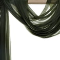 thumbnail image 4 of MDS Pack of 40 yard Wedding Arch Draping Fabric sheer Chiffon Fabric Drapery for Wedding Ceremony Reception Swag and Backdrop Decorations Fabric 60” width - apple red, 4 of 6