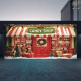 thumbnail image 5 of Christmas Shop Design Garage Banner Holiday Decorations Seasonal Outdoor Indoor Festive Party Sign, 5 of 5