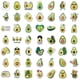 thumbnail image 4 of 100pcs Cute Avocado Sticker for Water Bottle, Gift Stickers for Girls Adults Teens Waterproof Cartoon Decals for Laptop, 4 of 4