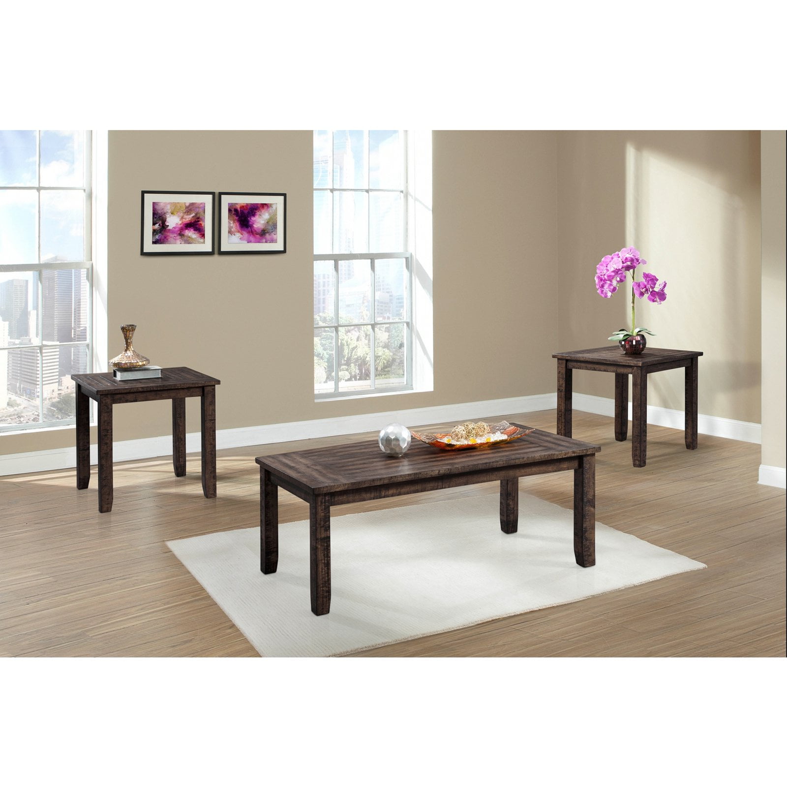 Flynn 3Piece Occasional Table Set