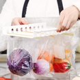 thumbnail image 4 of 10 Pieces Fridge Organizer Zippered Bags and Fridge Organizer, Freezer Shelf, Fridge Hanging Organizer, 4 of 5