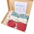 thumbnail image 1 of Christmas Tree Macrame Kit  Christmas Handmade Macrame Woven Tree DIY Kit  Woven Macrame Christmas Trees DIY KIT Wall Hangings  Christmas Tree Macrame Boho Hangings Decor, 1 of 8