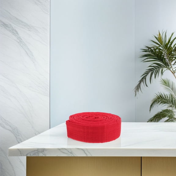 TEHAUX Red Taekwondo Belt with Waist for Karate Kickboxing Martial Arts Training Comfortable and