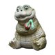 thumbnail image 1 of Small Crocodile Statue Tank Landament Accessory Accessory Multifuncional 5x6.5x6.2 cm para resina de decoración de bonsai, 1 of 8