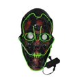 thumbnail image 1 of Máscara LED LED con luz fría para carnaval de Halloween, 1 of 2