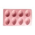 thumbnail image 6 of Easter Egg Shaped Candy Mold Easy Demolding, Non-Stick, Heat-Resistant, DIY Three-Dimensional 8 Grids, Silicone Cake Mold, Kitchen Supply, 6 of 8