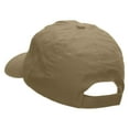thumbnail image 3 of I sleep Around Embroidered Low Profile Dyed Cotton Twill Cap - Khaki OSFM, 3 of 5