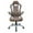 Camel, variant on Techni Mobili High Back Sport Race Office Chair with Flip-up Arms, Techniflex Upholstery, Camel RTA-3527-CM