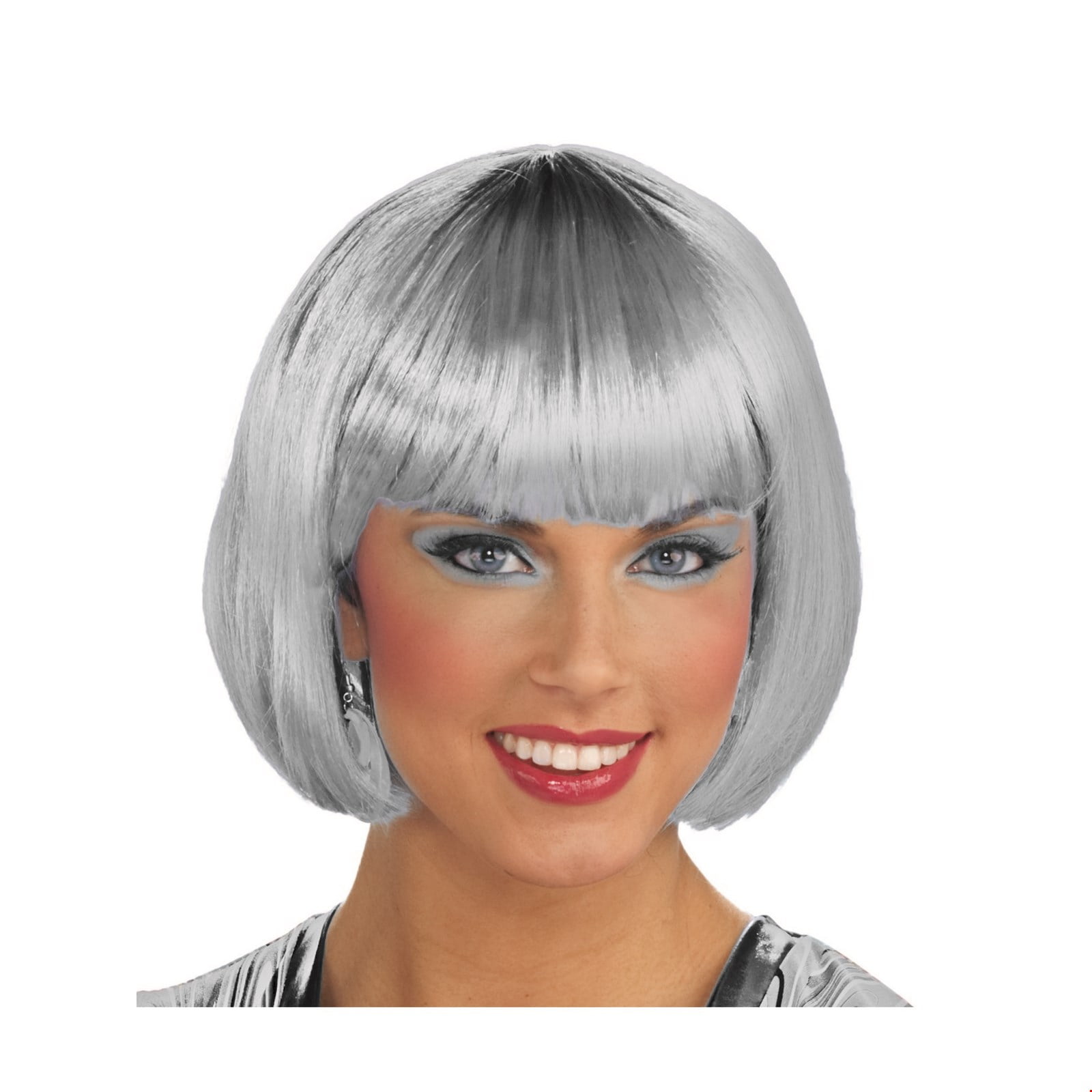 silver wig halloween