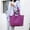 Purple, variant on Openpig Multi Pocket Tote Shoulder Bag Multi-function Nylon Shoulder Handbag Travel Purse Bags For Women