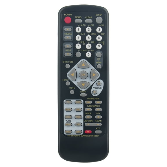 New RC4300SR Replace Remote Control fit for MARANTZ AV ZK09AW0010 RTZK09AW0010