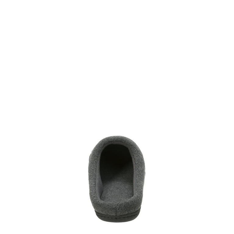 DF by Dearfoams Women s Quilted Fleece Clog Slipper Walmart