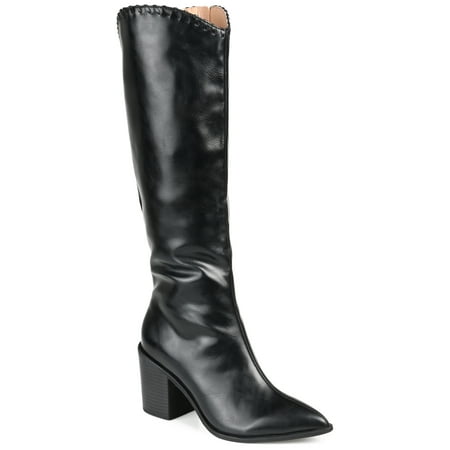 

Journee Collection Womens Daria Tru Comfort Foam Wide Width Extra Wide Calf Stacked Heel Knee High Boots
