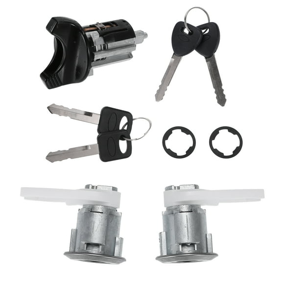 Unique Bargains Ignition Switch Lock Cylinder with Key for Ford F150 F250 F350 Pickup 1992-1995 NO.C42150