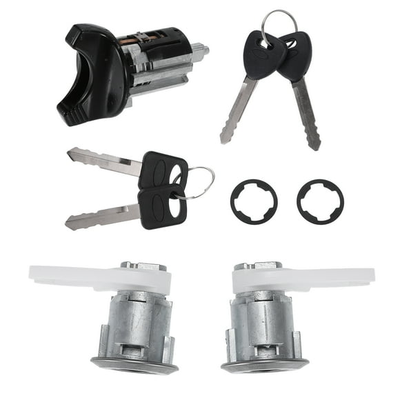 Unique Bargains Ignition Switch Lock Cylinder with Key for Ford F150 F250 F350 Pickup 1992-1995 NO.C42150