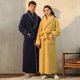 thumbnail image 1 of Camisón de terciopelo de algodón grueso de otoño e invierno para hombre, bata de baño de lujo ligera de talla grande extra grande para pareja, pijamas extendidos para mujer, 1 of 5