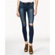 thumbnail image 1 of Articles of Society Jeans ajustados al tobillo supersuaves para mujer, azul, 29, 1 of 2