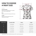 thumbnail image 6 of Wukai Dachshund Dog Puppy Casual V-Neck Graphic Tees for Women: Lightweight and Breathable Summer Tops with Stylish Design-X-Large, 6 of 8