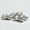 Silver, variant on HANDMADE ECO-FRIENDLY 100% ALUMINUM TRADITIONAL PATTERN BRONZE DECORATIVE TRAYS- 8.26'' x 8.26'' x 0.98'' SIZE, BRONZE COLOR, TRADITIONAL DESIGN, DECORATIVE TRAYS BBH HOMES