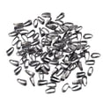 thumbnail image 2 of 200Pcs Pinch Bails Buckle Metal Clasps for Dangle Charm DIY Craft Black, 2 of 8