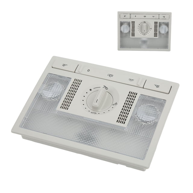 Luz de Lectura de Domo, Rugosa Gris 6q0959613a Instalacióna simple de desgaste resistente al desgaste por cañón duradero para accesorios para automóviles