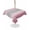 Grey, pink, variant on Outdoor Tablecloth with Umbrella Hole for Patio/Picnic/Party/Camping, Burnt Orange Ombre Waterproof Table Cloth Rectangle Table Cover Washable, Modern Grey Gradient Farmhouse Art (52"x 70")