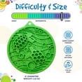 thumbnail image 5 of Nylon eCoin Durable Enrichment Snacking Coin Green, 5 of 6