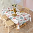 thumbnail image 3 of Pioneer Flower Floral Print Pattern Rectangle Tablecloth 60"x120", Waterproof Polyester Table Cloth, Wipeable Spillproof for Dining Camping Indoor Outdoor, 3 of 6