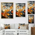 thumbnail image 4 of Designart "Geyser Geothermal Wonder Painting IV" Abstract Floater Framed Canvas Print, 4 of 7