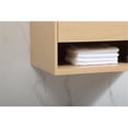thumbnail image 5 of 30 inch single bathroom vanity in maple with backsplash, 5 of 8