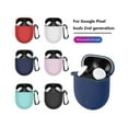 thumbnail image 3 of Étui de Protection Antichoc Sans Fil Compatible Bluetooth pour Google Pixel Buds 2-Rouge, 3 of 5
