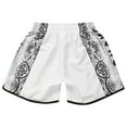 thumbnail image 4 of Alvivi Kids Boys Girls Boxing Shorts Muay Thai Shorts Kickboxing MMA Gym Training Trunks Type B 5-6, 4 of 7