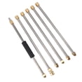 thumbnail image 3 of 90 Inch Pressure Washer Extension Wand Power Washer Lance with 1/4 Inch Quick Connect for Roof Cleaning 6pcs, 3 of 6